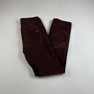 Stio Pants Mens 30 Brown RIVET CORD Straight Leg 5 Pocket Corduroy